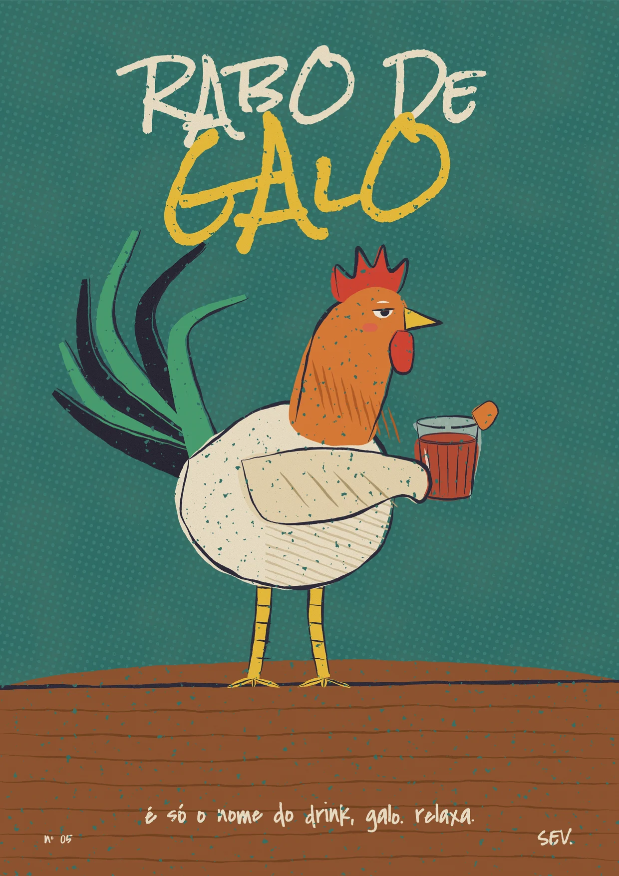 Lambe 05: Rabo de galo